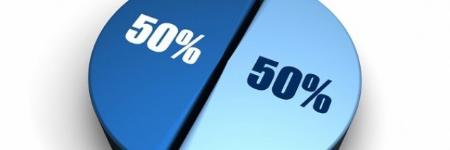 Badanie Afnic podważa domenowe „prawo 50/50”
